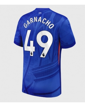 Billige Fotballdrakt Chelsea Alejandro Garnacho #49 Replika Hjemmedrakt 2025-26 Kortermet Billige Fotballdrakt Chelsea Alejandro Garnacho #49 Replika Hjemmedrakt 2025-26 Kortermet